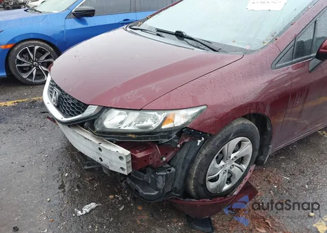 2015 Honda Civic Lx z USA, uszkodzony, nr VIN 2HGFB2F52FH531564